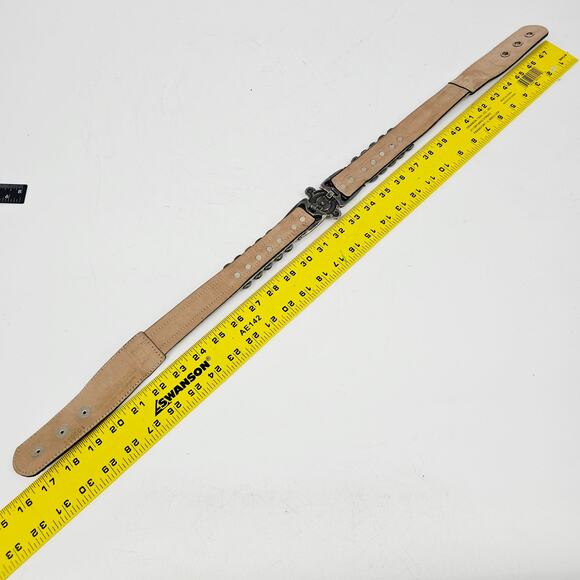 Streets Ahead Silver Tone Link Statement Waist Belt Women's S-M Western Boho - Picture 7 of 7